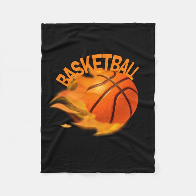Couverture Polaire Balle de basket-ball 2 (Devant)