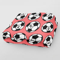 Balle de Football Corail Motif Numéro