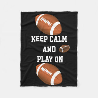 Couverture Polaire Balle de jeu de football d'équipe de joueur de for