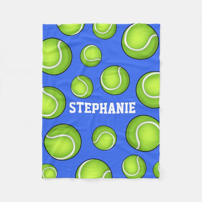 Couverture Polaire Balle de tennis (Devant)