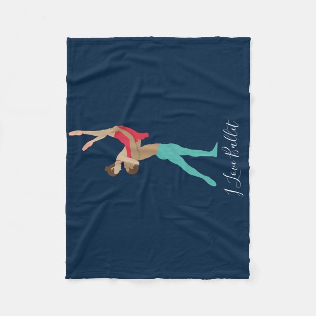 Couverture Polaire Ballet (Devant)