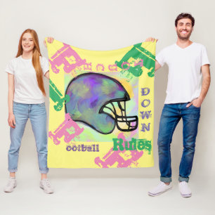 COUVERTURE POLAIRE BALLON DE FOOT AMÉRICAIN