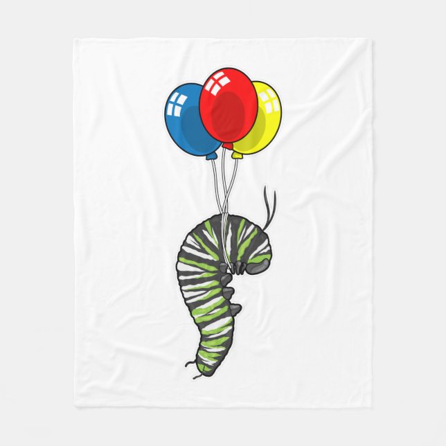 Couverture Polaire Balloon caterpillar (Devant)
