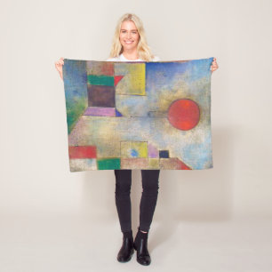 Couverture Polaire Balloon rouge, Klee