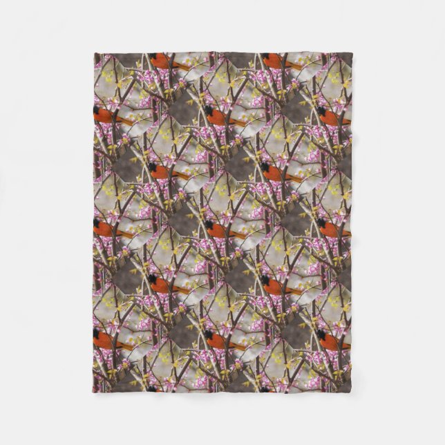 Couverture Polaire Baltimore Oriole (Devant)