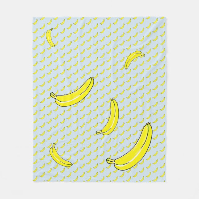 Couverture Polaire Banane (Devant)