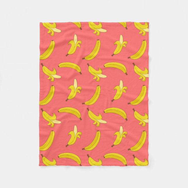 Couverture Polaire Bananes de melon (Devant)