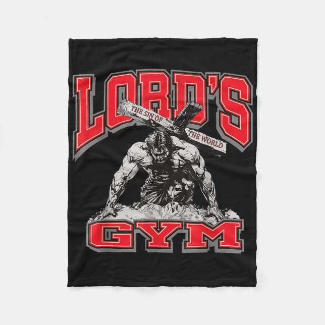 Couverture Polaire Banc de développé couché de Lords Gym Le Péché du  (Devant)