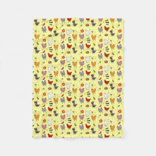 Couverture Polaire Bande dessinée sans couture mignonne de motif de