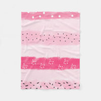 bandes de blocs de couleurs modernes blanc rose