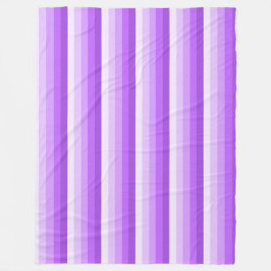 Couverture Polaire Bandes d'ombre pourpres