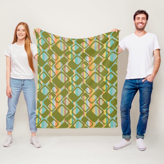 Couverture Polaire Bandes MCM (En situation)