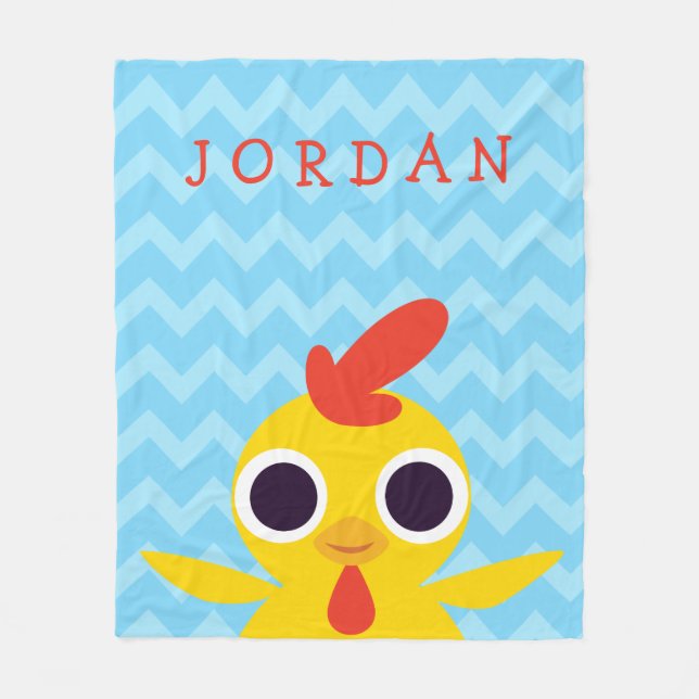 Couverture Polaire Bandit le poussin (Devant)