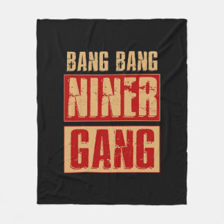 Couverture Polaire Bang Bang Niner Gang