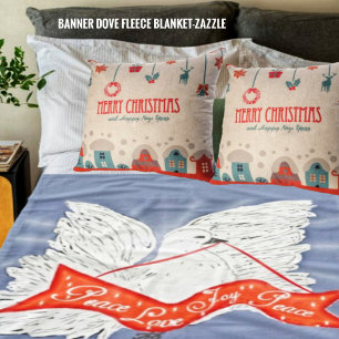 Couverture Polaire Banner Dove