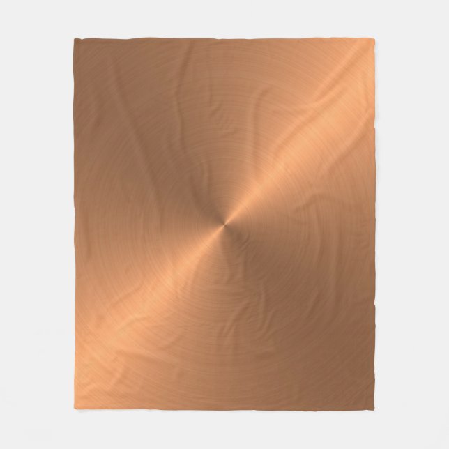 Couverture Polaire Bannière arrière - plan texture métal (Devant)