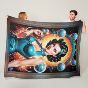 Couverture Polaire Barbenheimer Retro Fusion de l'âge atomique