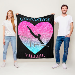 Couverture Polaire Bars de gymnastique non-ven Blanche en polaire ave