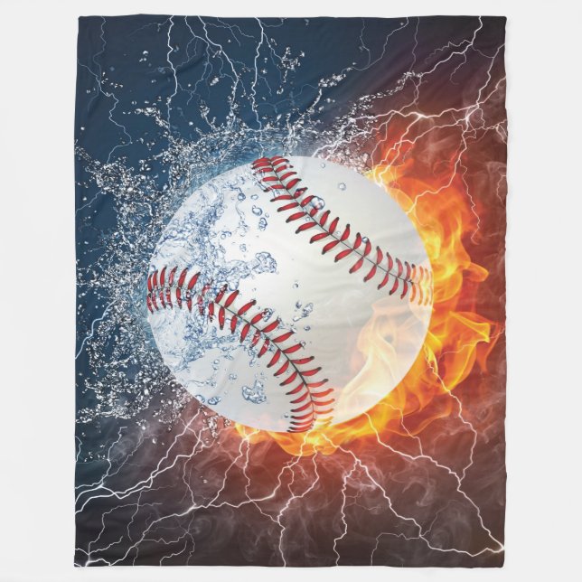 Couverture Polaire Baseball (Devant)