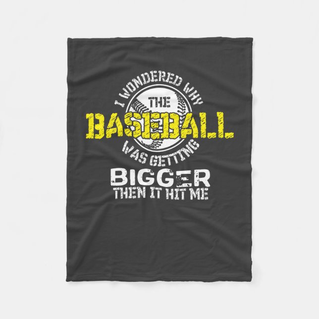 Couverture Polaire Baseball (Devant)
