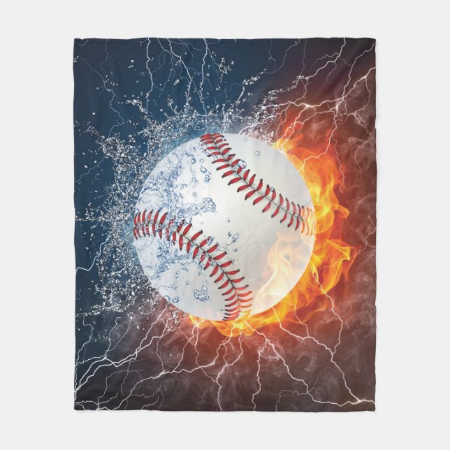 Couverture Polaire Baseball (Devant)