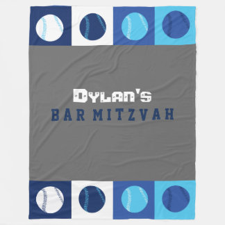 Couverture Polaire BASEBALL cool Bar Mitzvah Photo Op Backdrop