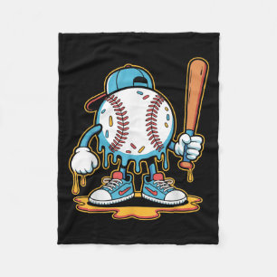 Couverture Polaire Baseball Lifestyle 101 Tee Youth Baseball Drip Ice