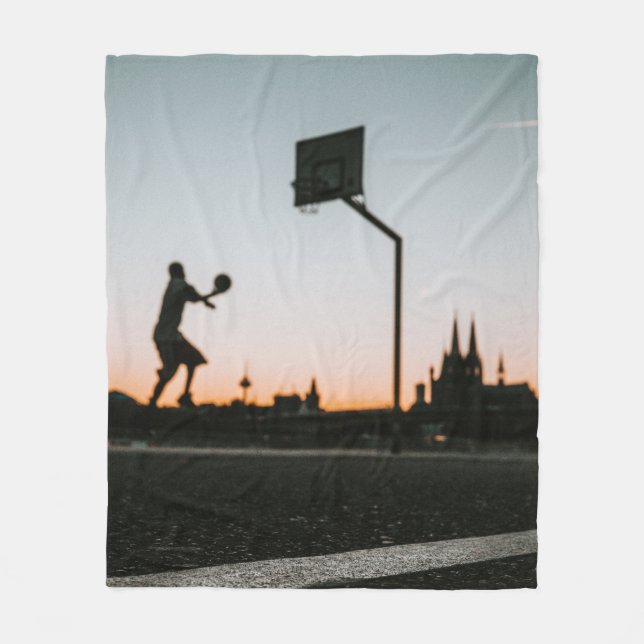 Couverture Polaire Basket (Devant)