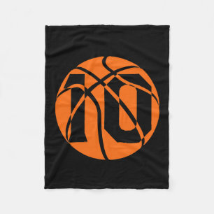 Couverture Polaire Basket-ball 10 ans Anniversaire Joueurs Équipe Hom