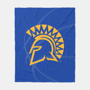 Couverture Polaire Basket-ball d'état de Spartans d'état de San Jos