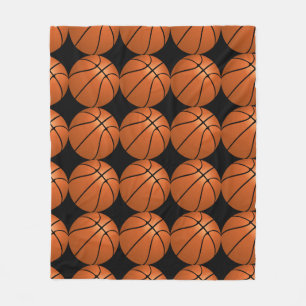 Couverture Polaire Basket-ball Fleece Blanket Sports Vans Athlètes