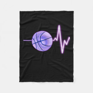 Couverture Polaire Basketball Heartbeat - Le plus récent Basketball d