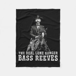 Couverture Polaire Bass Reeves Le Vrai Lone Ranger Western Noir Son