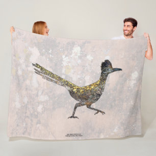 COUVERTURE POLAIRE BASSIN ROADRUNNER DANS LE NOUVEAU MEXIQUE SOLEIL