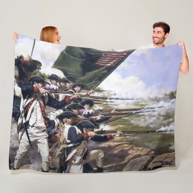 COUVERTURE POLAIRE BATAILLE DE GUERRE RÉVOLUTIONNAIRE (En situation)