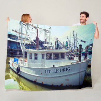 Couverture Polaire Bateau de crevettes