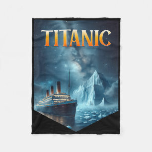 Couverture Polaire Bateau de croisière Titanic Iceberg 1912 Rms Voyag