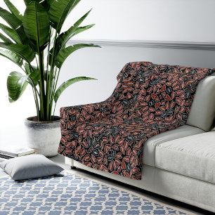 Couverture Polaire Batik Banten Simbut Fleece Blanket