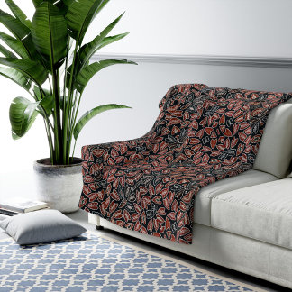 Couverture Polaire Batik Banten Simbut Fleece Blanket