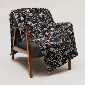 Couverture Polaire Batik Trusmi Cirebon Blanche polaire