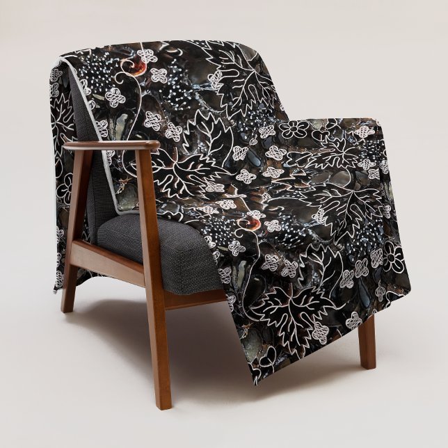 Couverture Polaire Batik Trusmi Cirebon Blanche polaire (Créateur téléchargé)