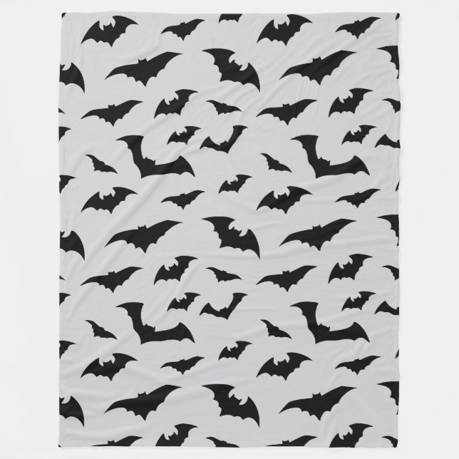 Couverture Polaire Bats Everywhere Halloween Plush (Devant)