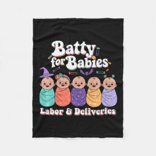 Couverture Polaire Batty For Baby Labor & Delivery Nurse Hallow