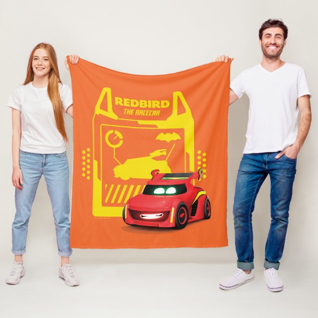 Couverture Polaire Batwheel™ Redbird - Le Racecar (En situation)