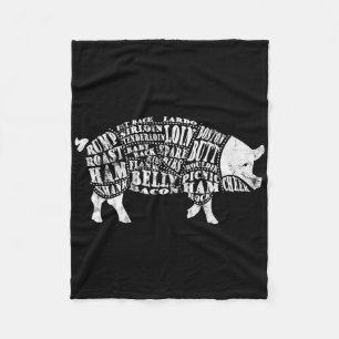 Couverture Polaire Bbq S Pig Coupe Byrbecue Et Grillade