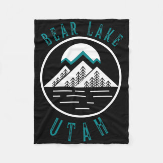 Couverture Polaire Bear Lake Utah Mountain Ski Randonnée Bateau de pê