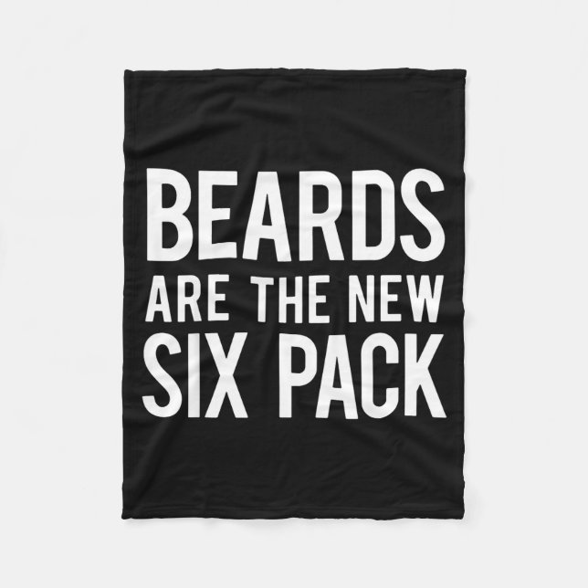 Couverture Polaire Beards Are The New Six Pack  (Devant)