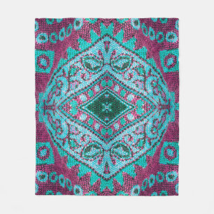 Couverture Polaire Beau, arabe, arabe, arabique, arabique, tissu arab