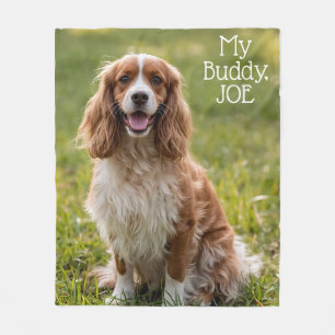 Couverture Polaire Beau Cocker Spaniel Personnalisé