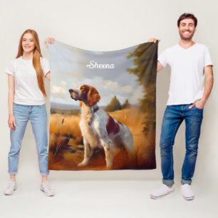 Couverture Polaire Beau Setter anglais